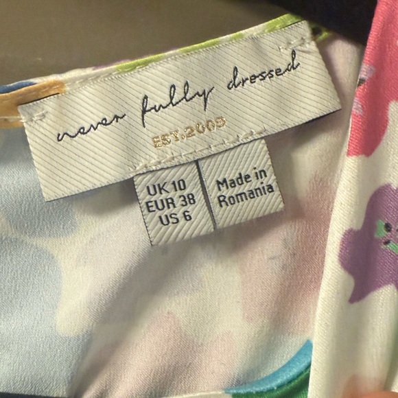 Flower Peebles Mini dress - Never Fully Dressed- EUC - Picture 4 of 4